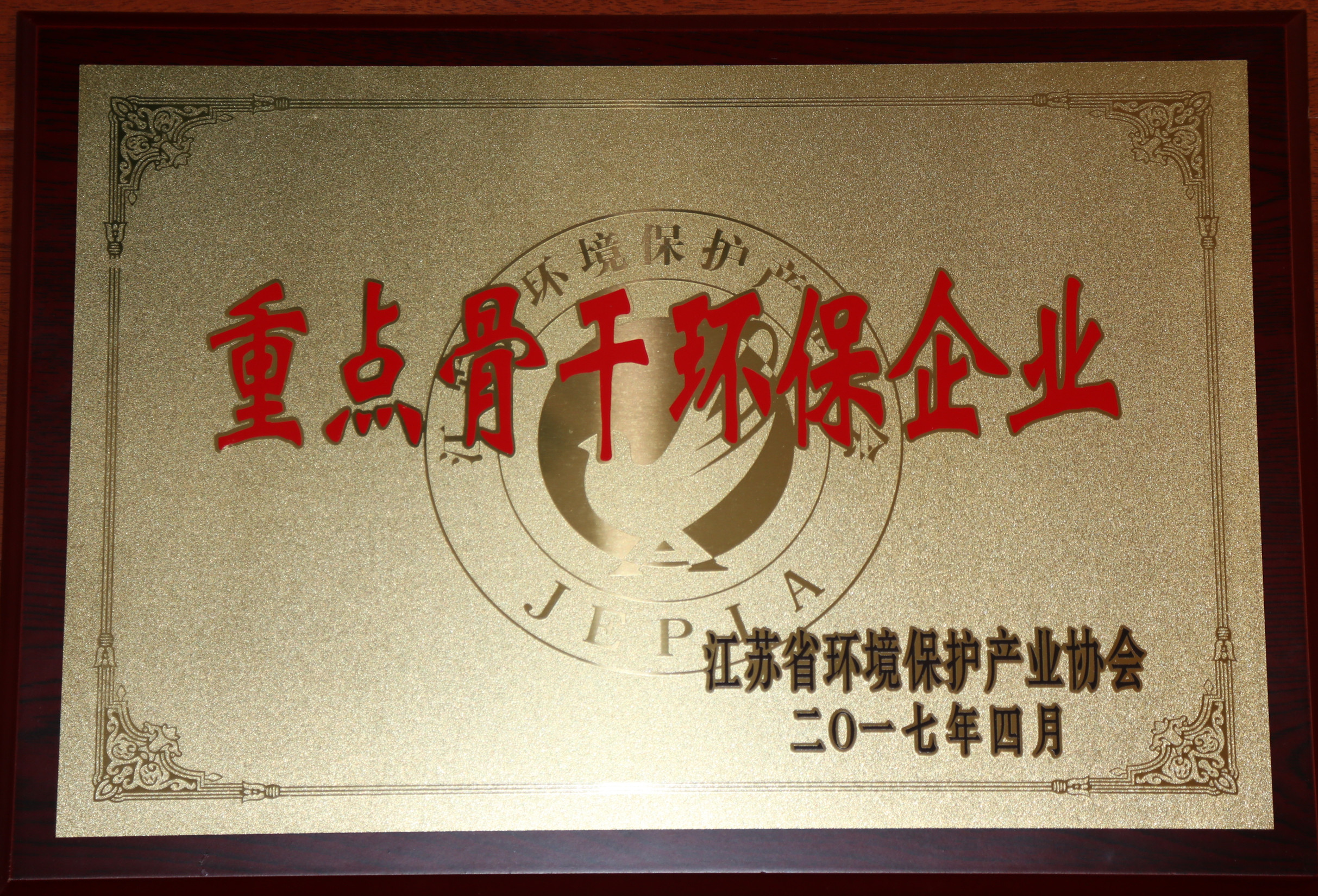 江蘇省重點骨干環保企業